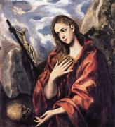 El Greco Mary Magdalen in Penitence oil painting on canvas